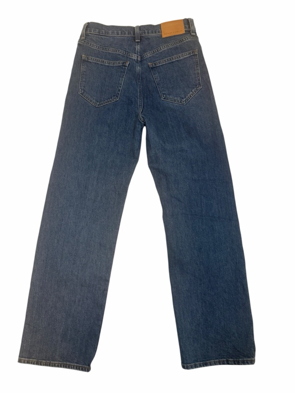 Denim Forum The Arlo Hi-Rise Straight Jean - Picture 6 of 8